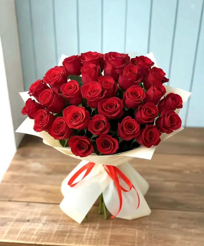 Букет 29 Красных роз в Клетне