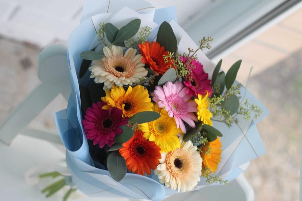 Букет цветов из: Герберы в Клетне