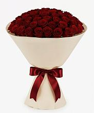 Букет 101 Бордовая роза Блэк Бакарра в Клетне