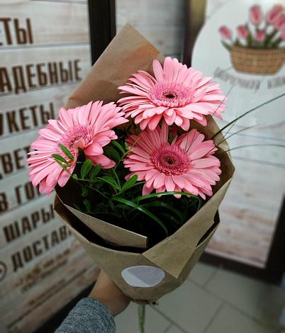 Букет цветов из: Герберы в Клетне
