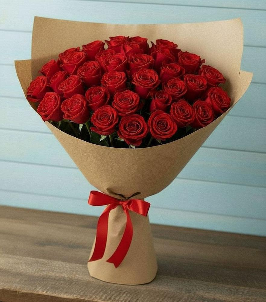 Букет Красные розы Милано в Клетне