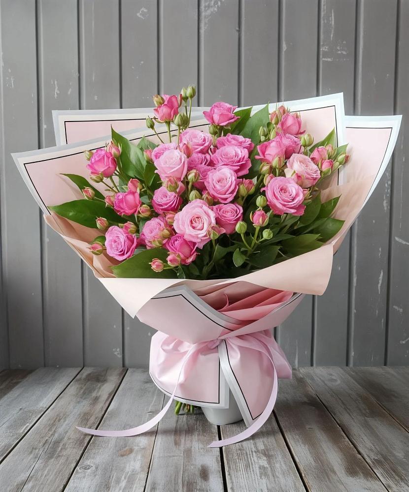Букет Розовый кустик в Клетне