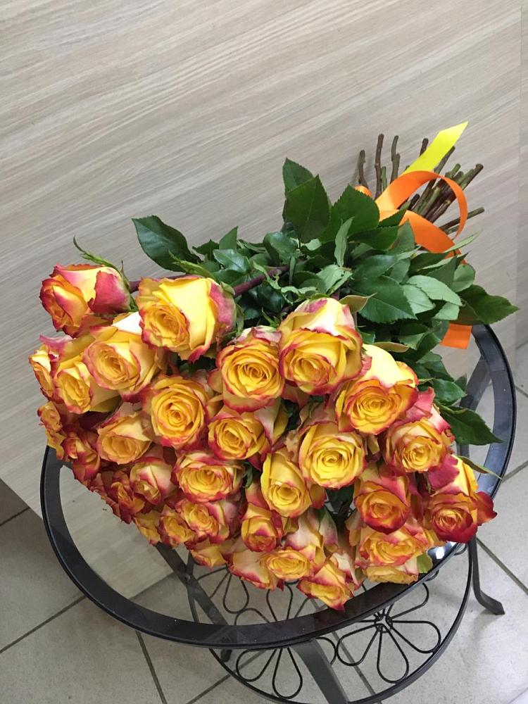 Букет Желтые розы в Клетне