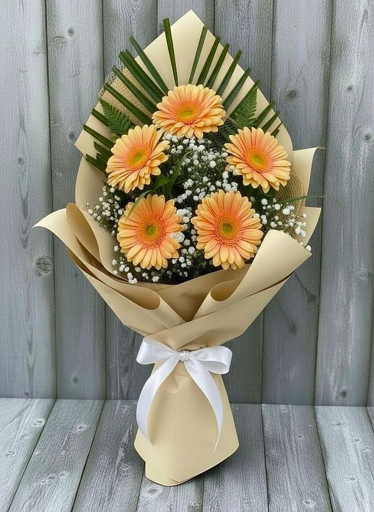 Букет цветов из: Герберы в Клетне