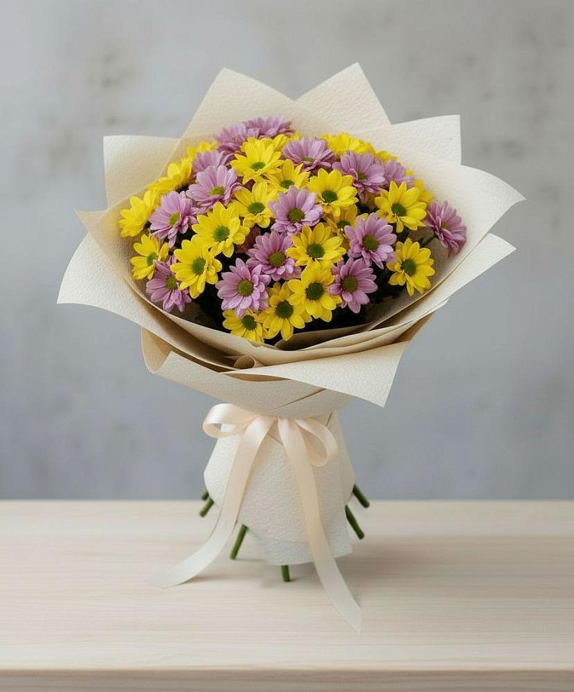 Букет цветов из: Хризантемы в Клетне